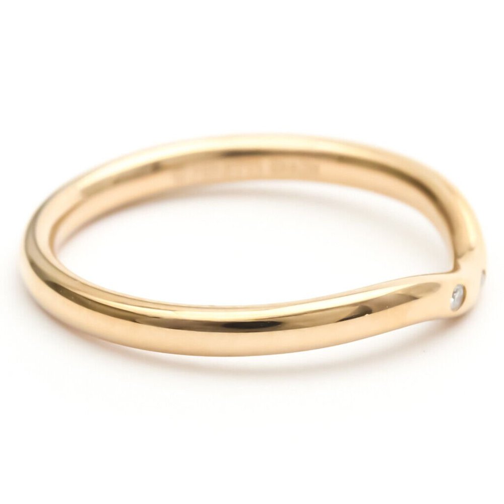 Elegant Rose Gold Ring with Diamonds - Picture 3 of 9